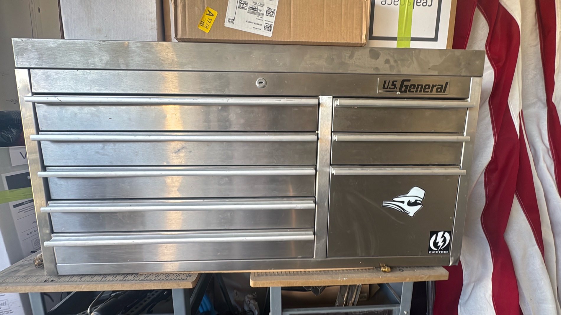 U.S. General Steel Tool Chest