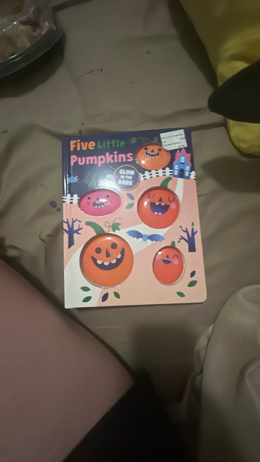 Five Little Pumpkins Glow-in-the-Dark Board Book