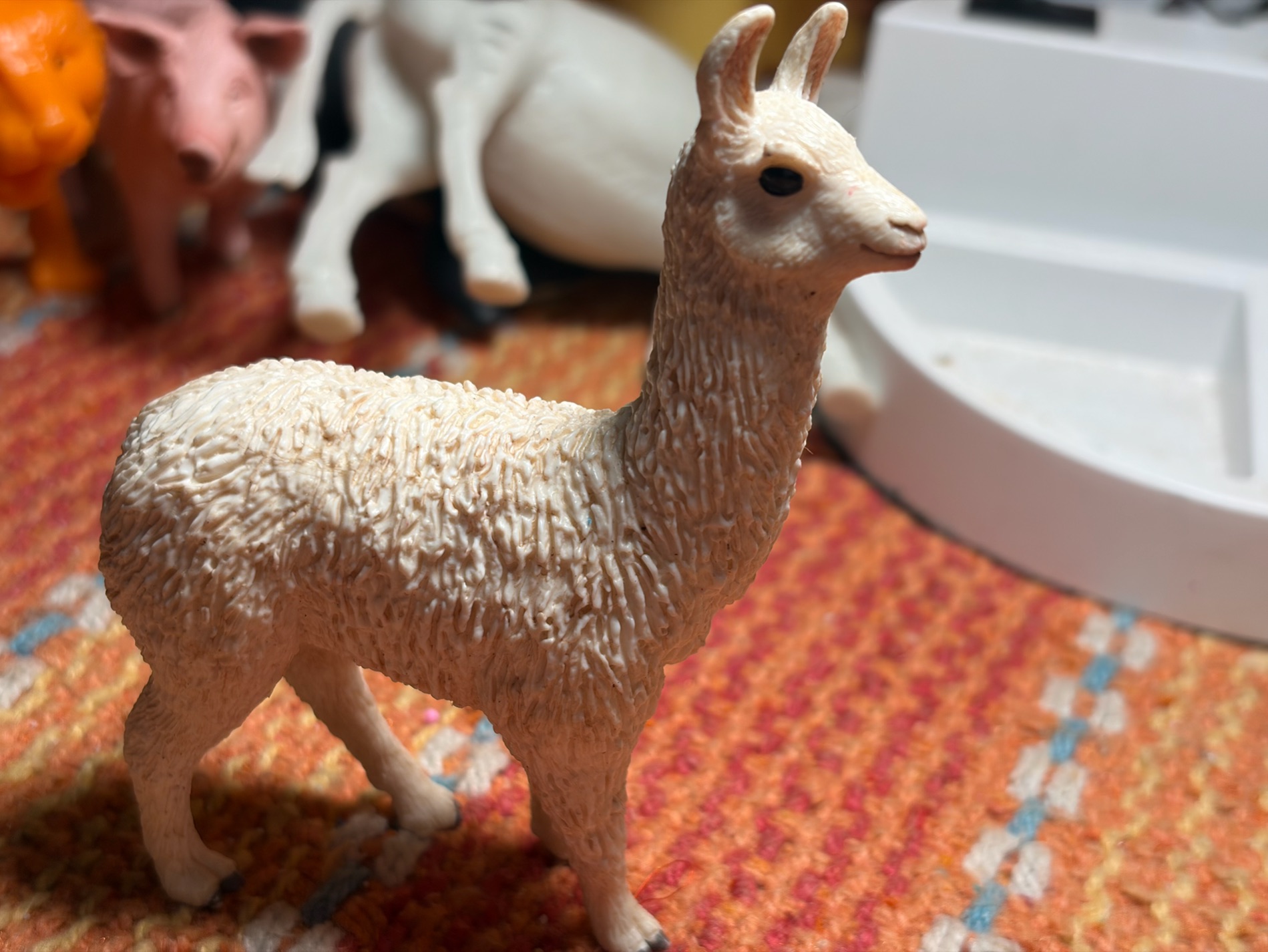 Realistic Llama Figurine