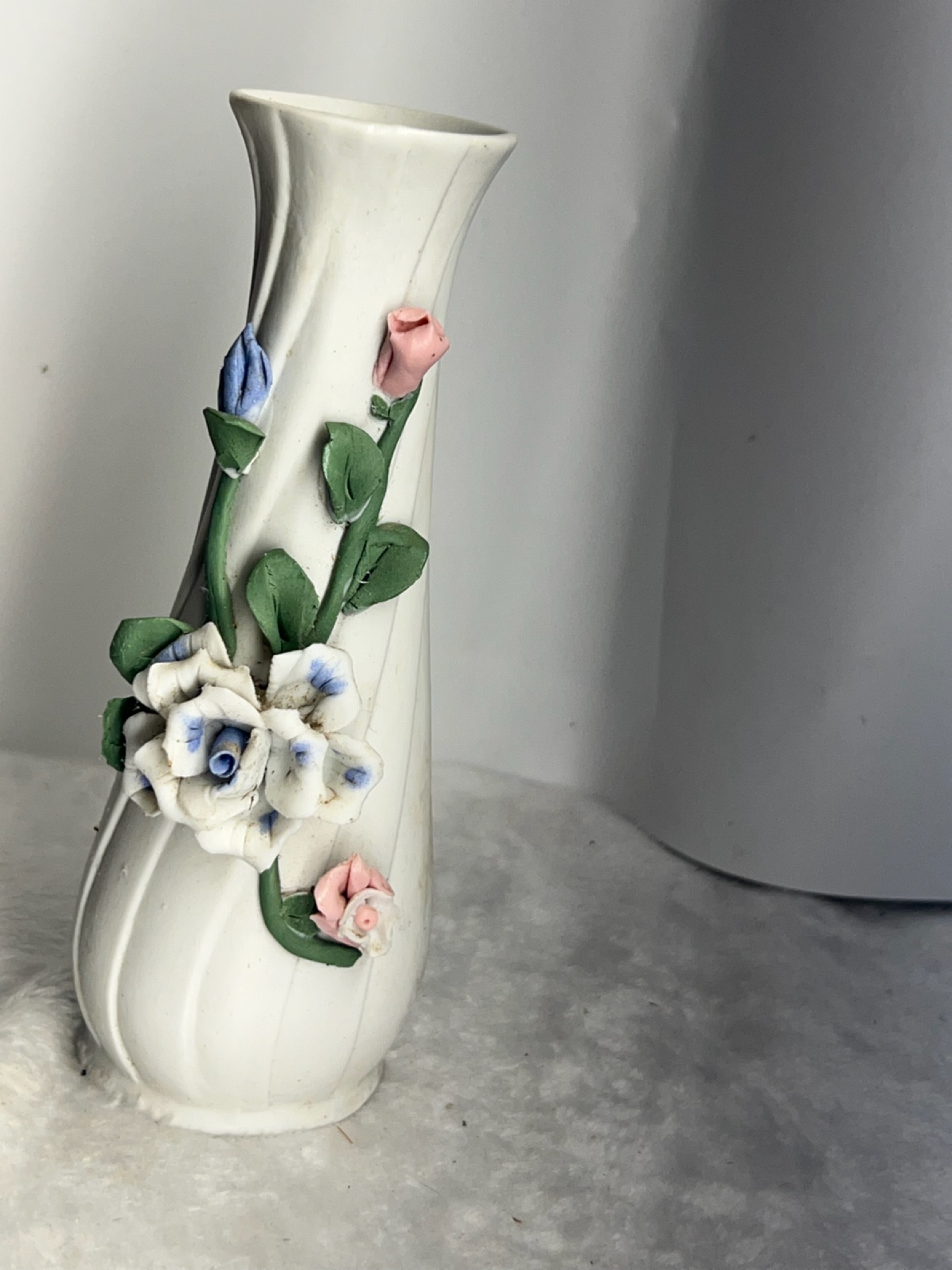 Elegant Floral Ceramic Vase