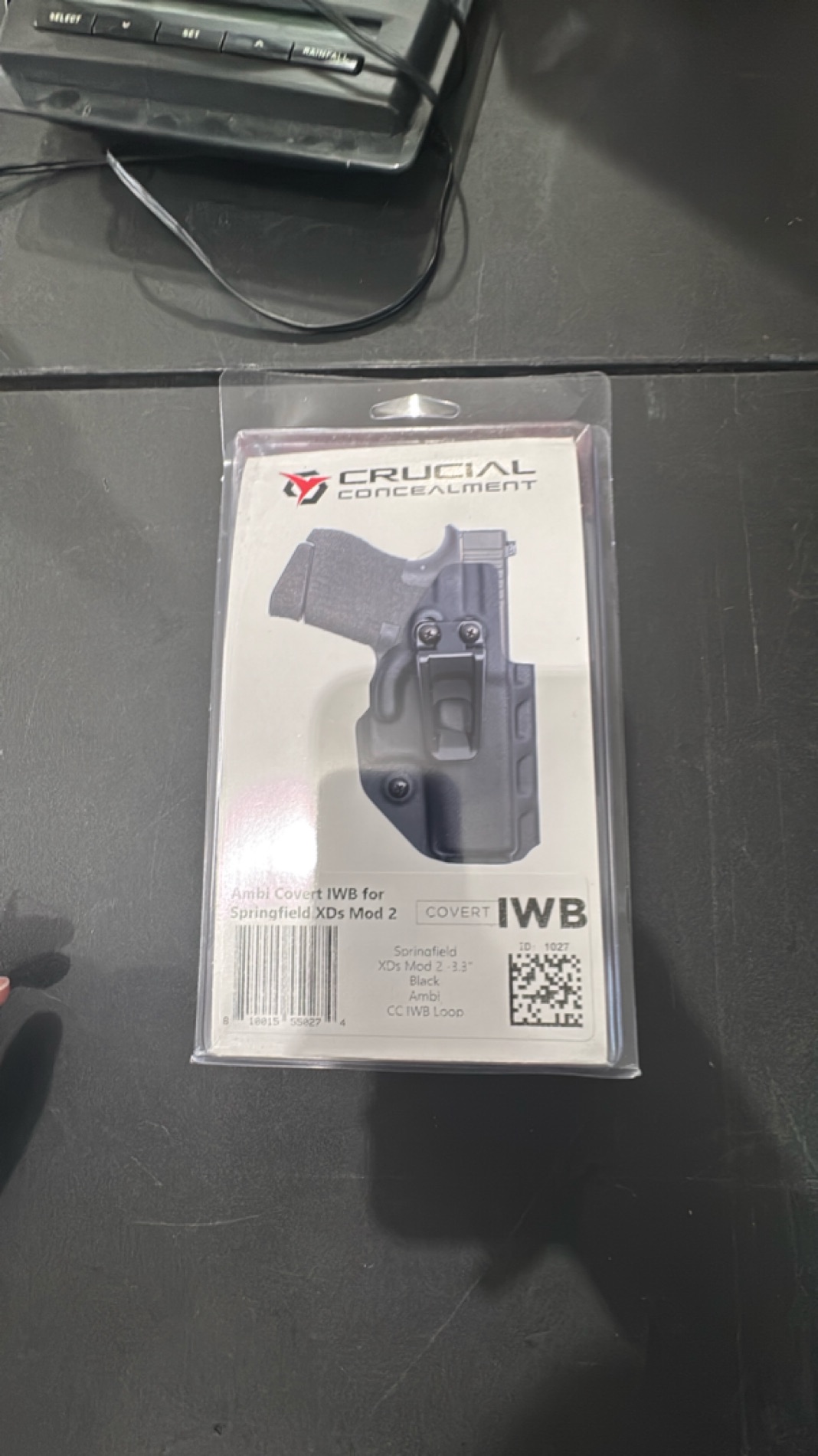 Crucial Concealment Ambi Covert IWB Holster for Springfield XD-S Mod 2