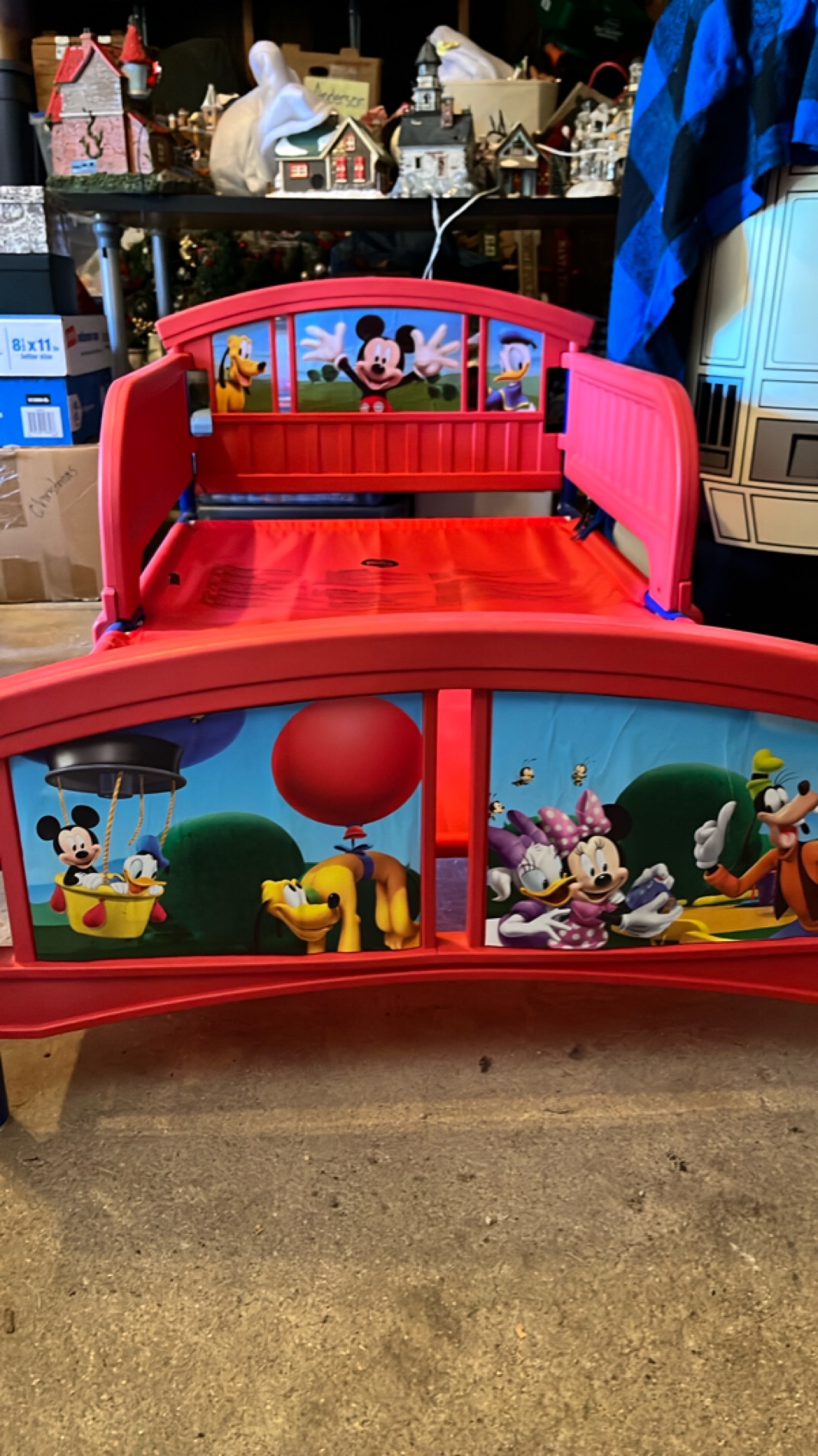 Mickey Mouse Toddler Bed