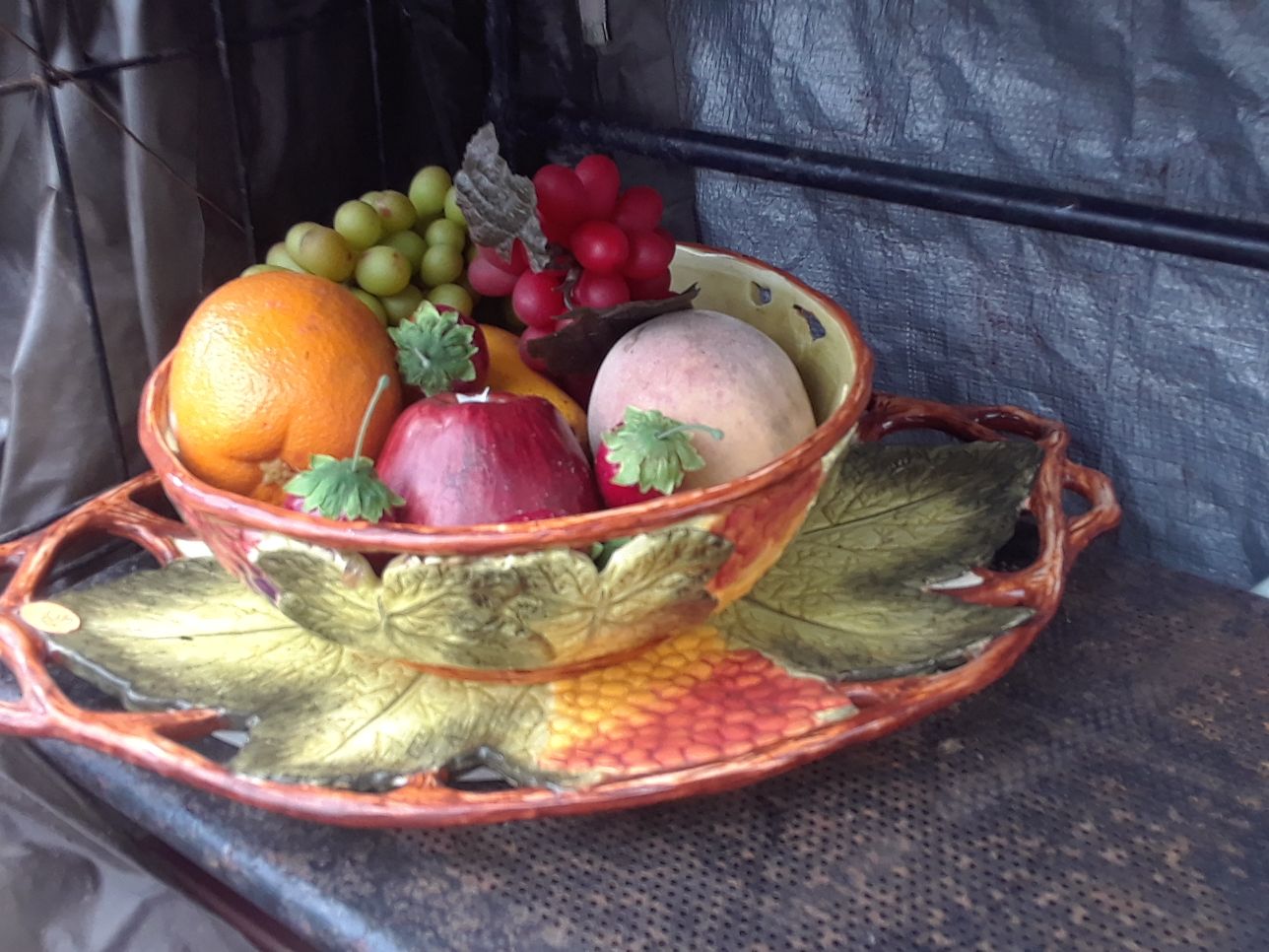 Ceramic Harvest Leaf Serving Dish Set