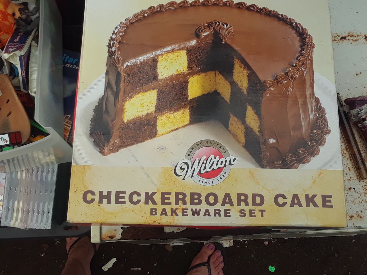 Wilton Checkerboard Cake Bakeware Set