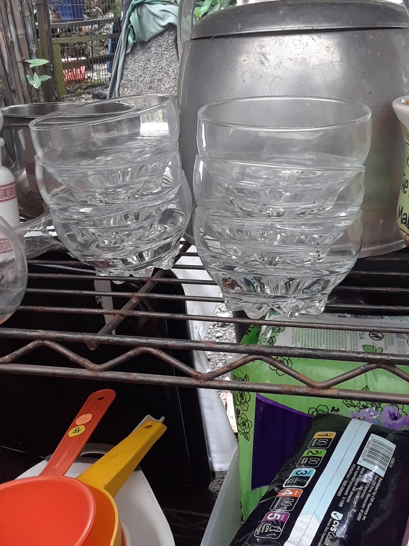 Set of Classic Clear Glass Tumblers