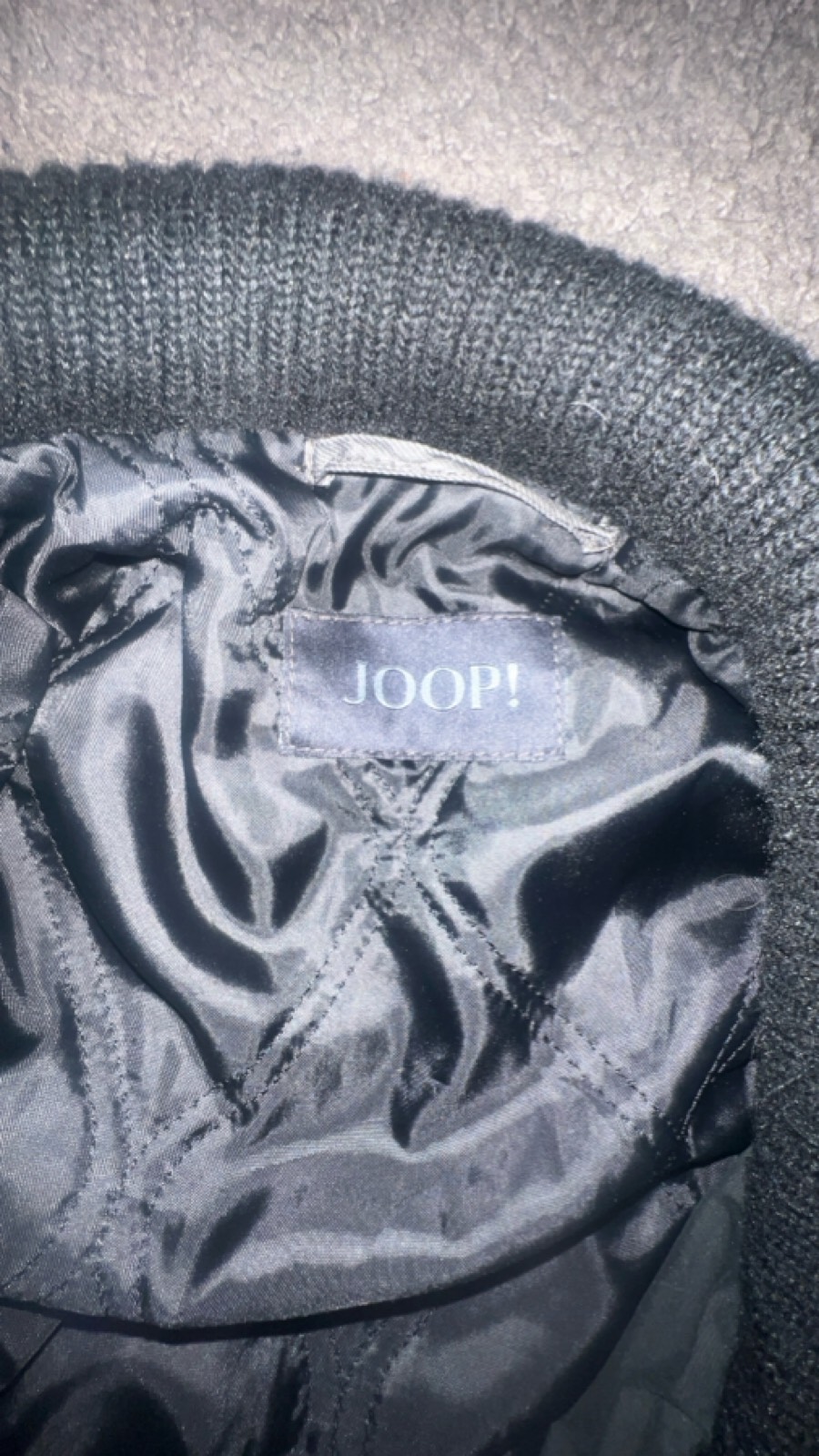 JOOP! Black Bomber Jacket