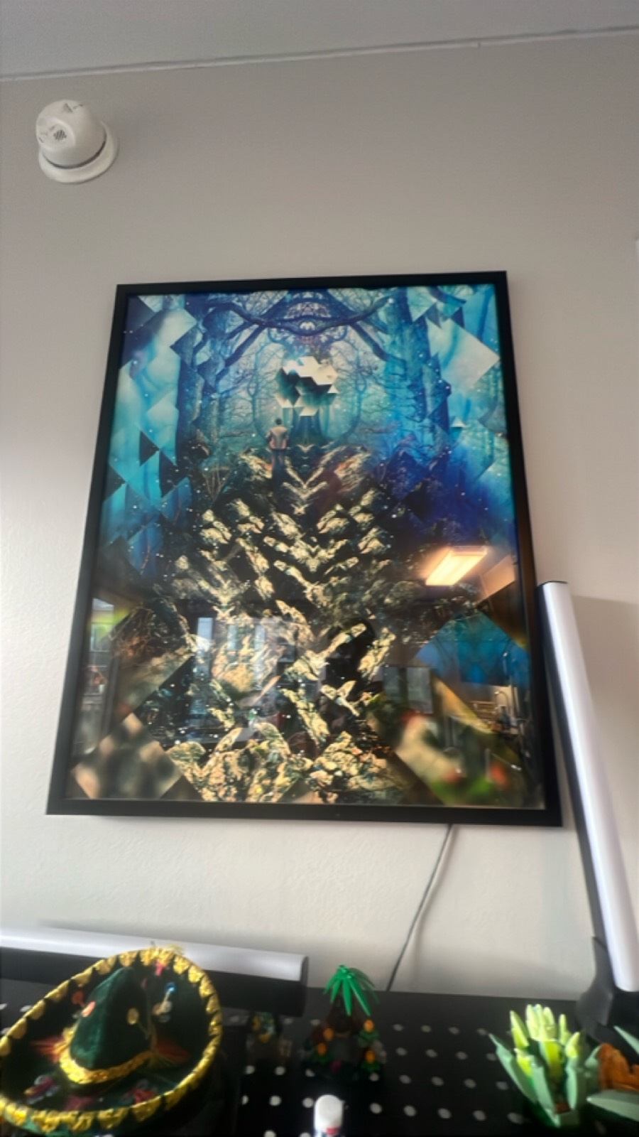 Framed Abstract Art Print