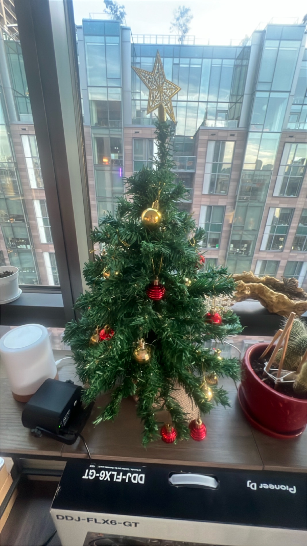 Decorative Christmas Tree with Ornaments