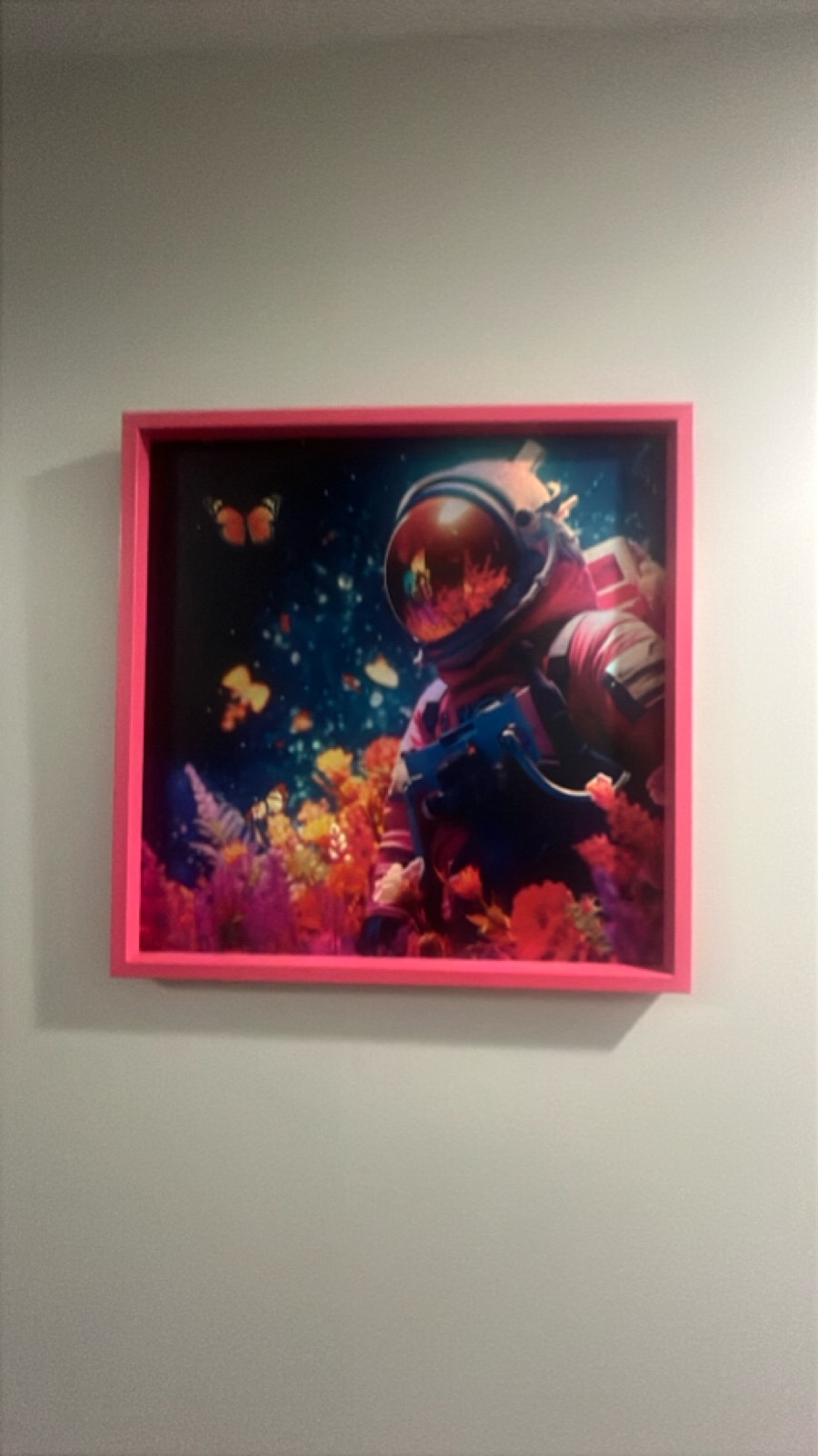 Framed Astronaut Art Print