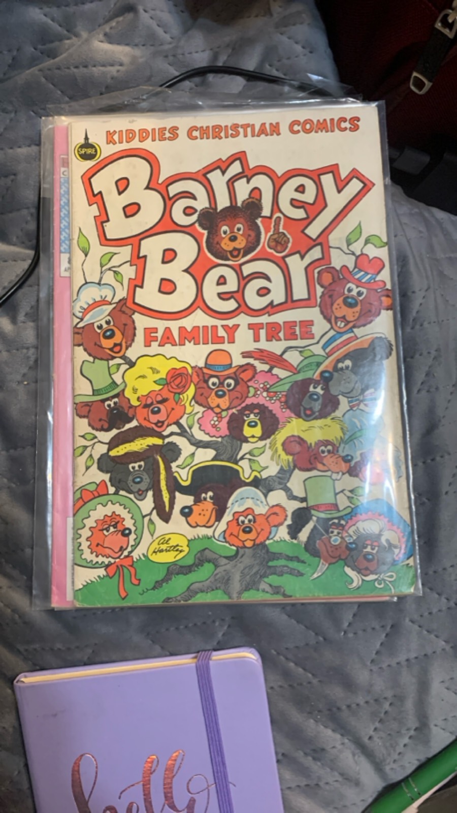 Barney Bear Family Tree Comic