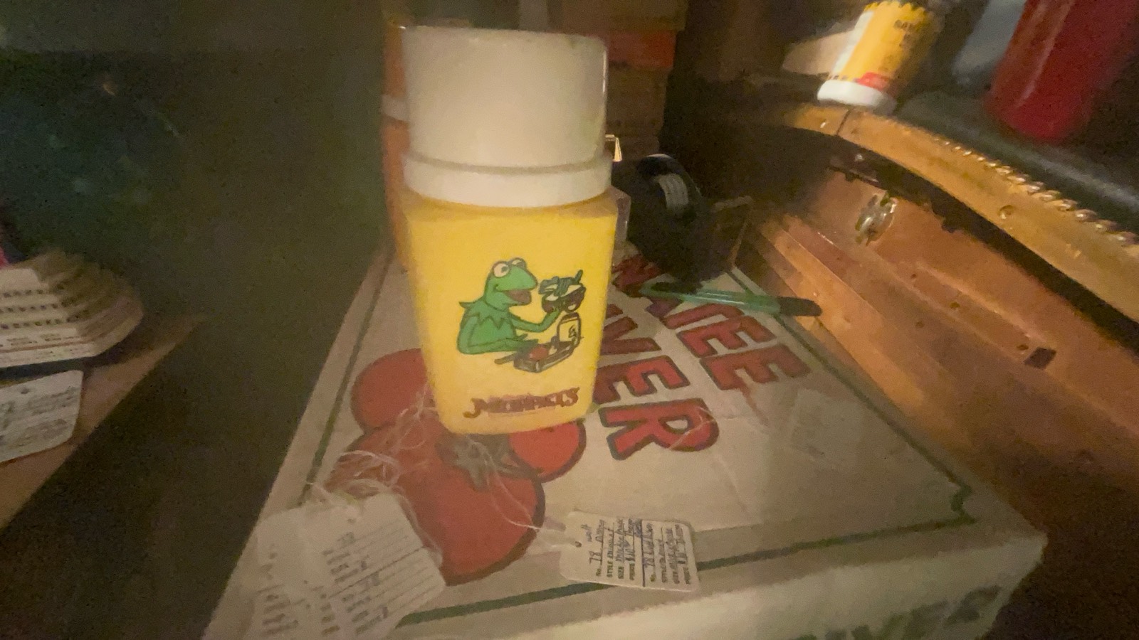 Vintage Muppets Plastic Cup