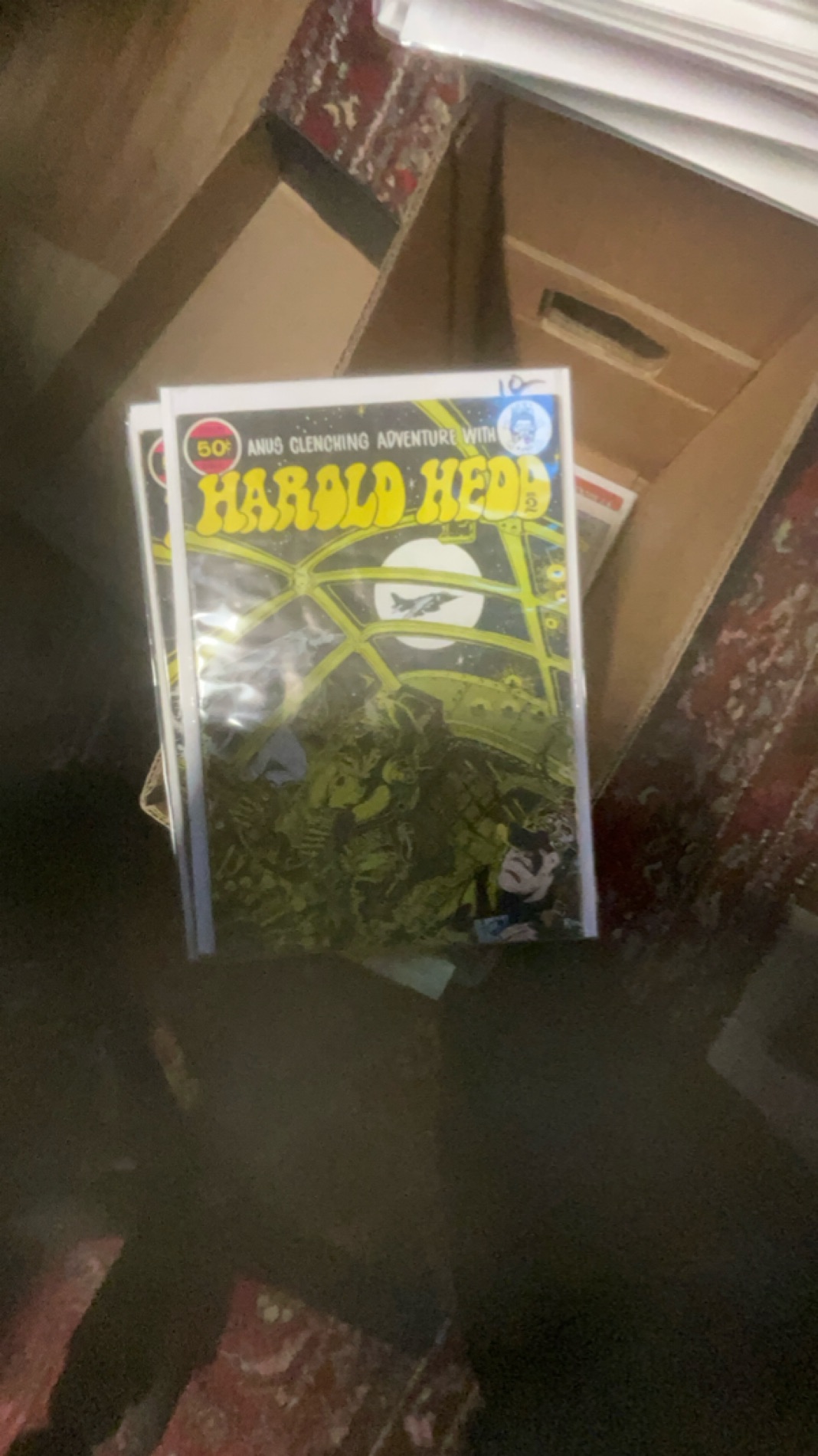 Harold Hedd Comic Book