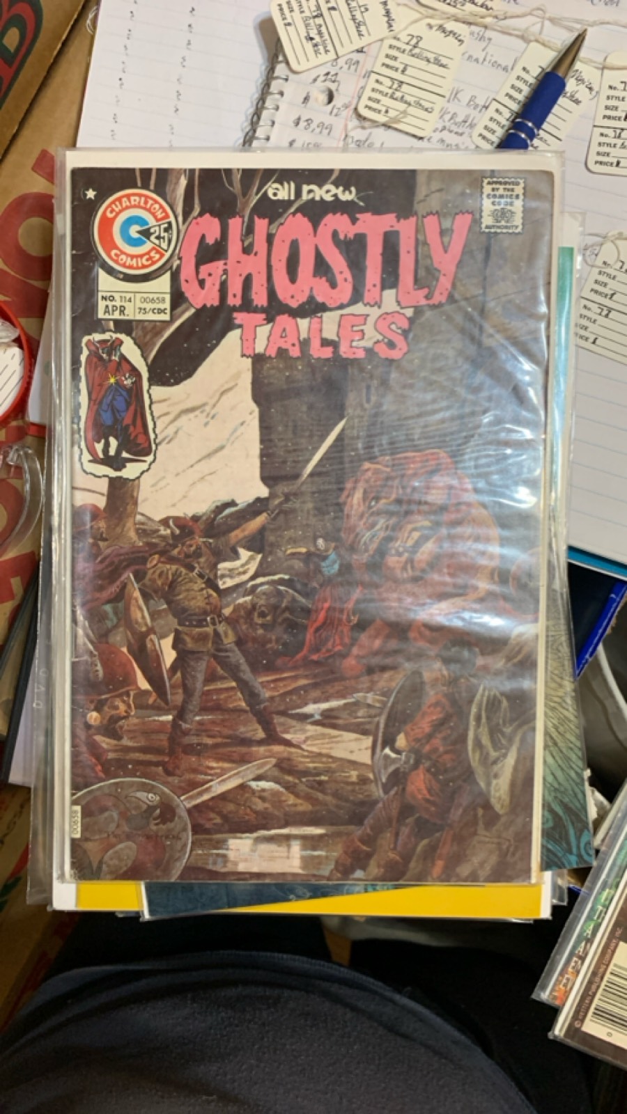 Ghostly Tales Comic Issue No. 114