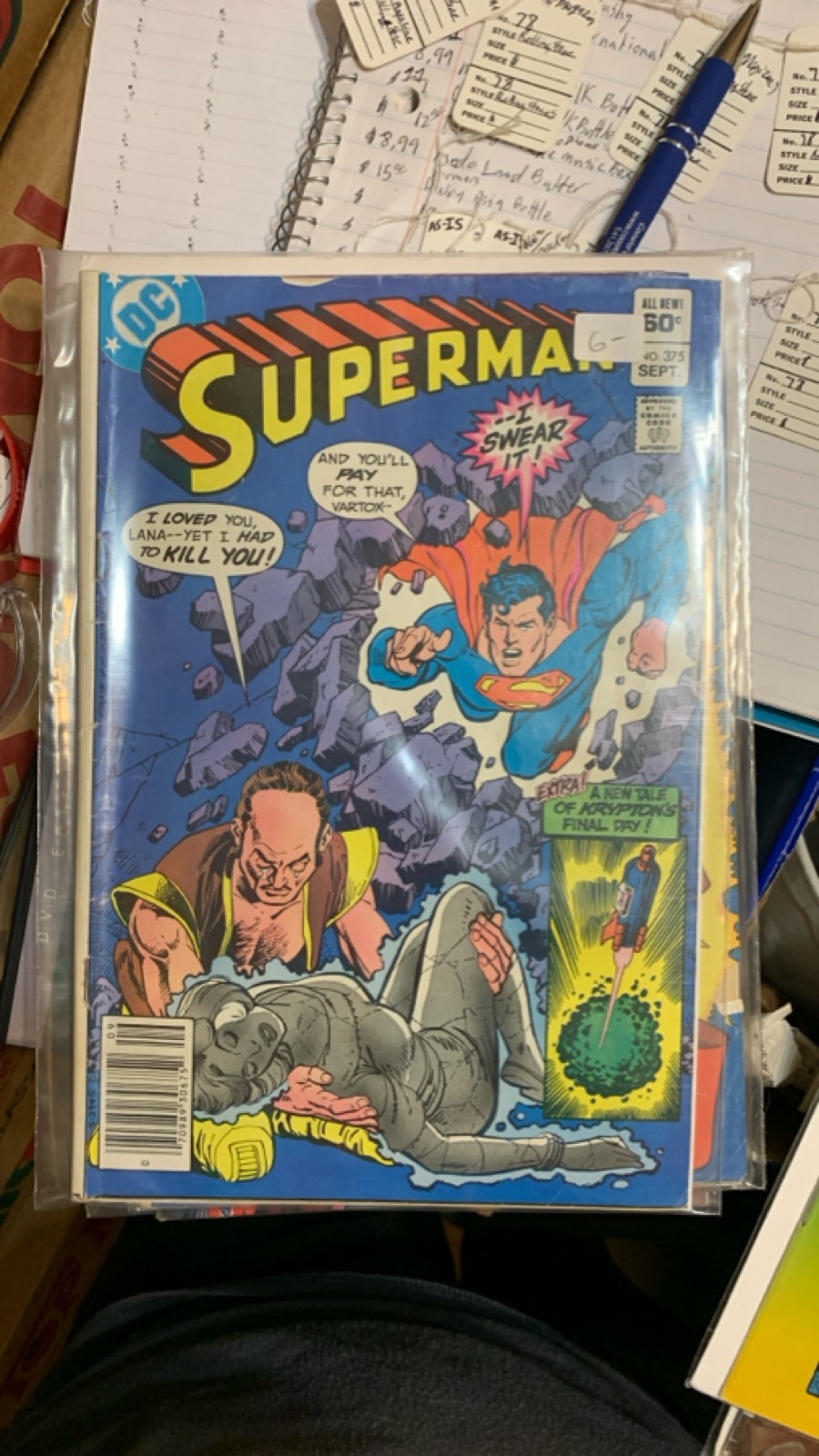 Vintage Superman Comic
