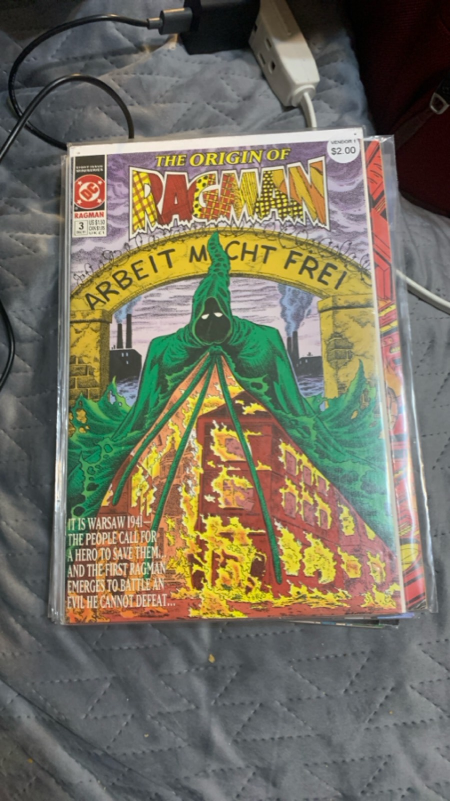 The Origin of Ragman Comic