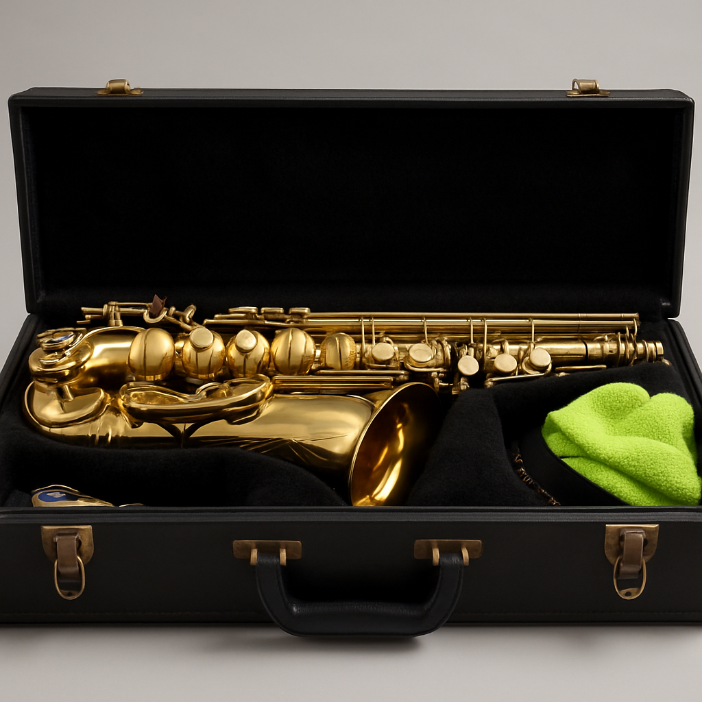 Alto Saxophone with Case