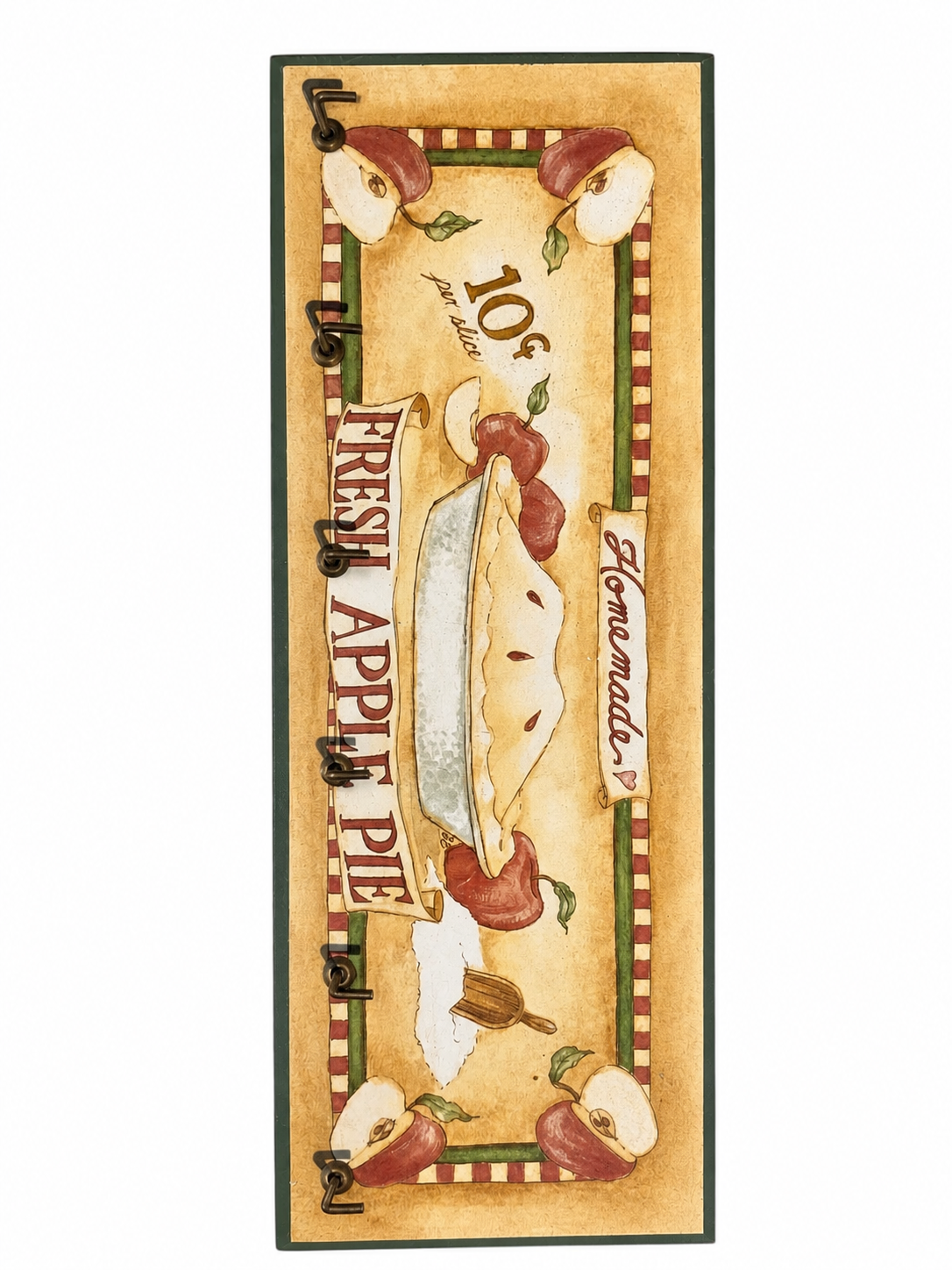 Rustic Homemade Apple Pie Kitchen Sign