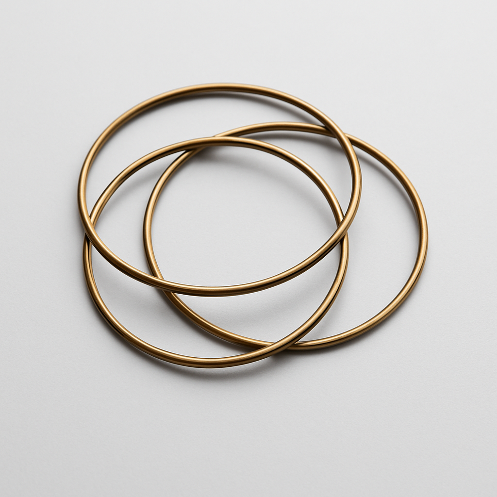 Elegant Metallic Bracelets