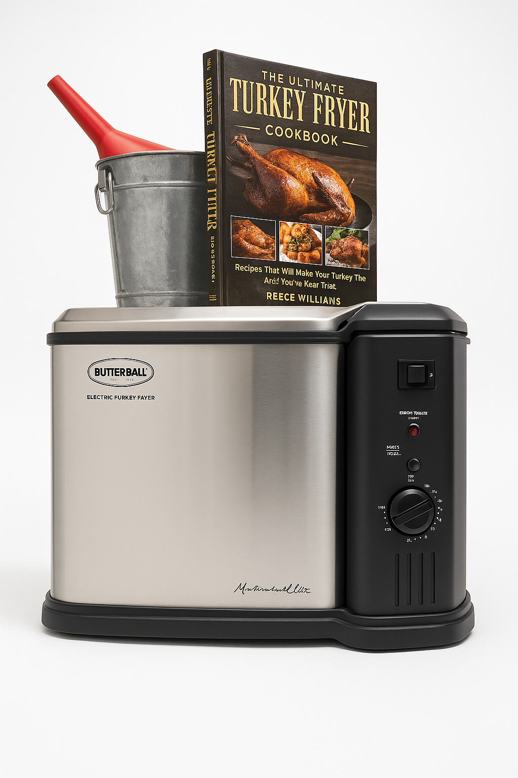 Butterball Electric Turkey Fryer with Accessories & Cookbook