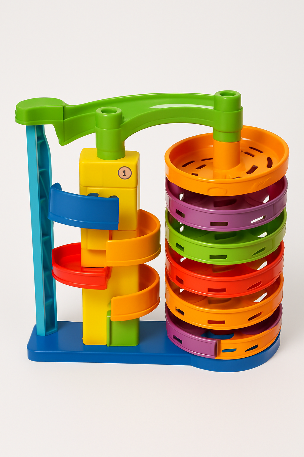 Children's Marble Run Toy Set