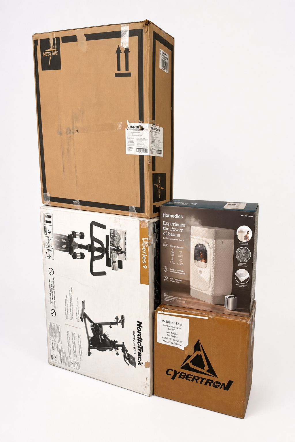 NordicTrack Commercial Exercise Bike with Homedics Sauna