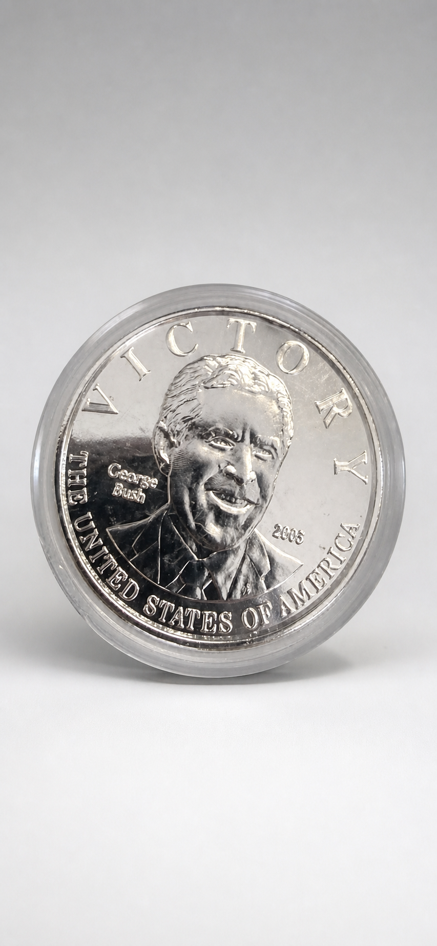 George Bush and Saddam Hussein Commemorative Coin Set