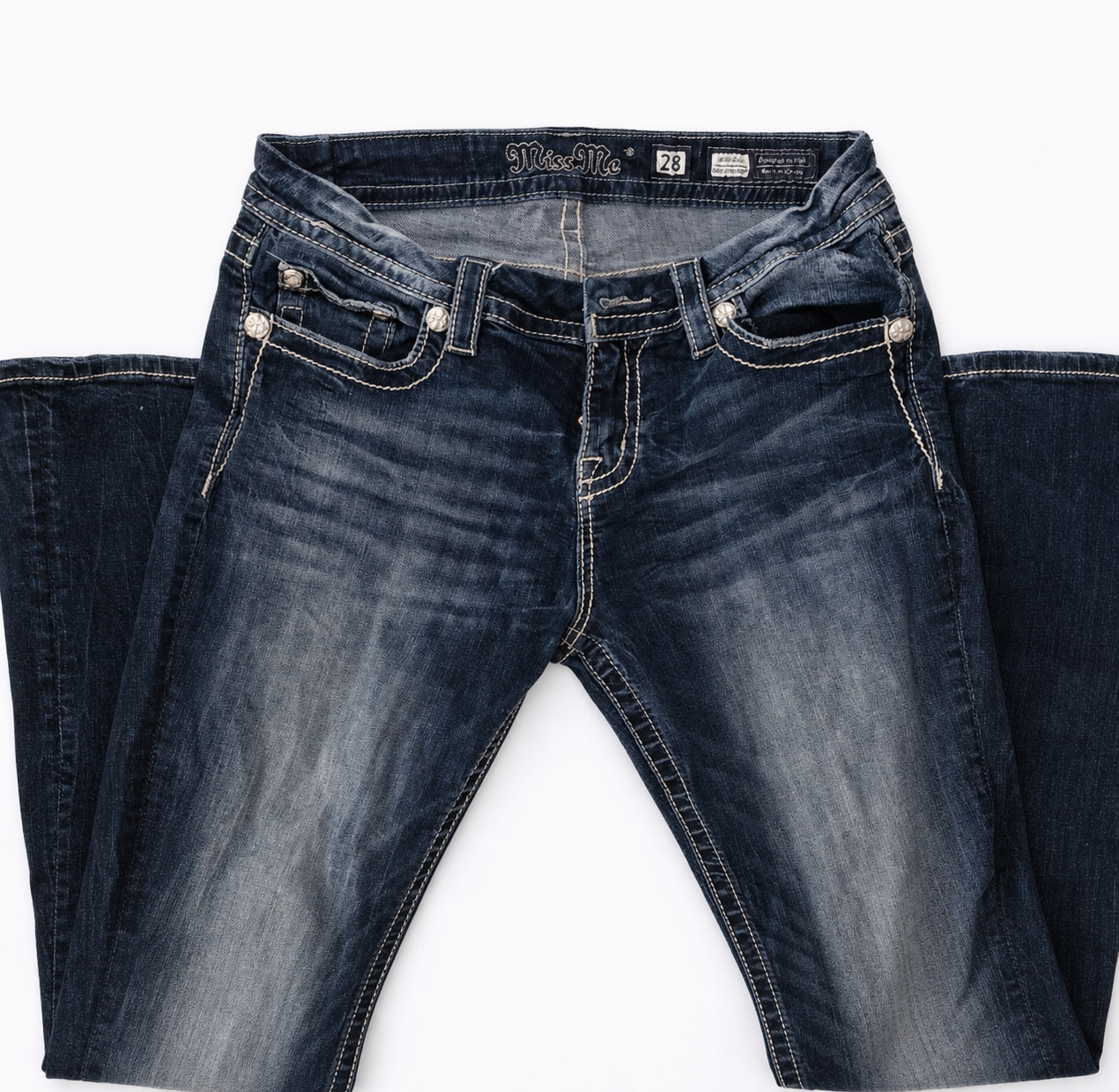 Miss Me Women's Bootcut Jeans Size 28 photo