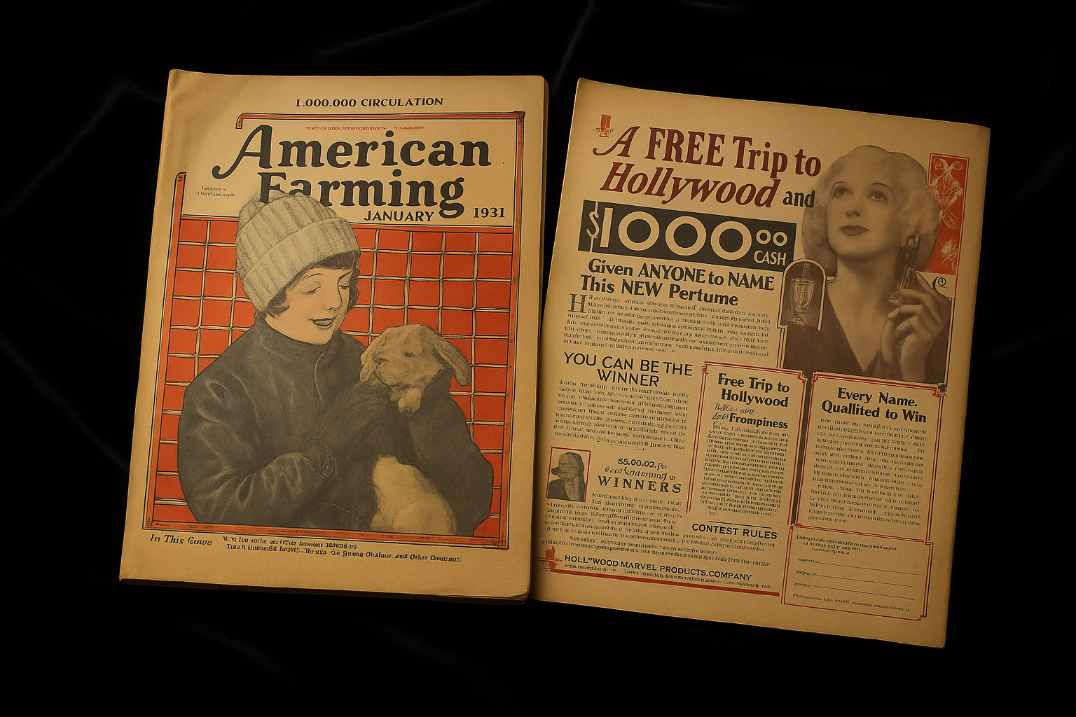 Vintage American Farming Magazine - January 1931