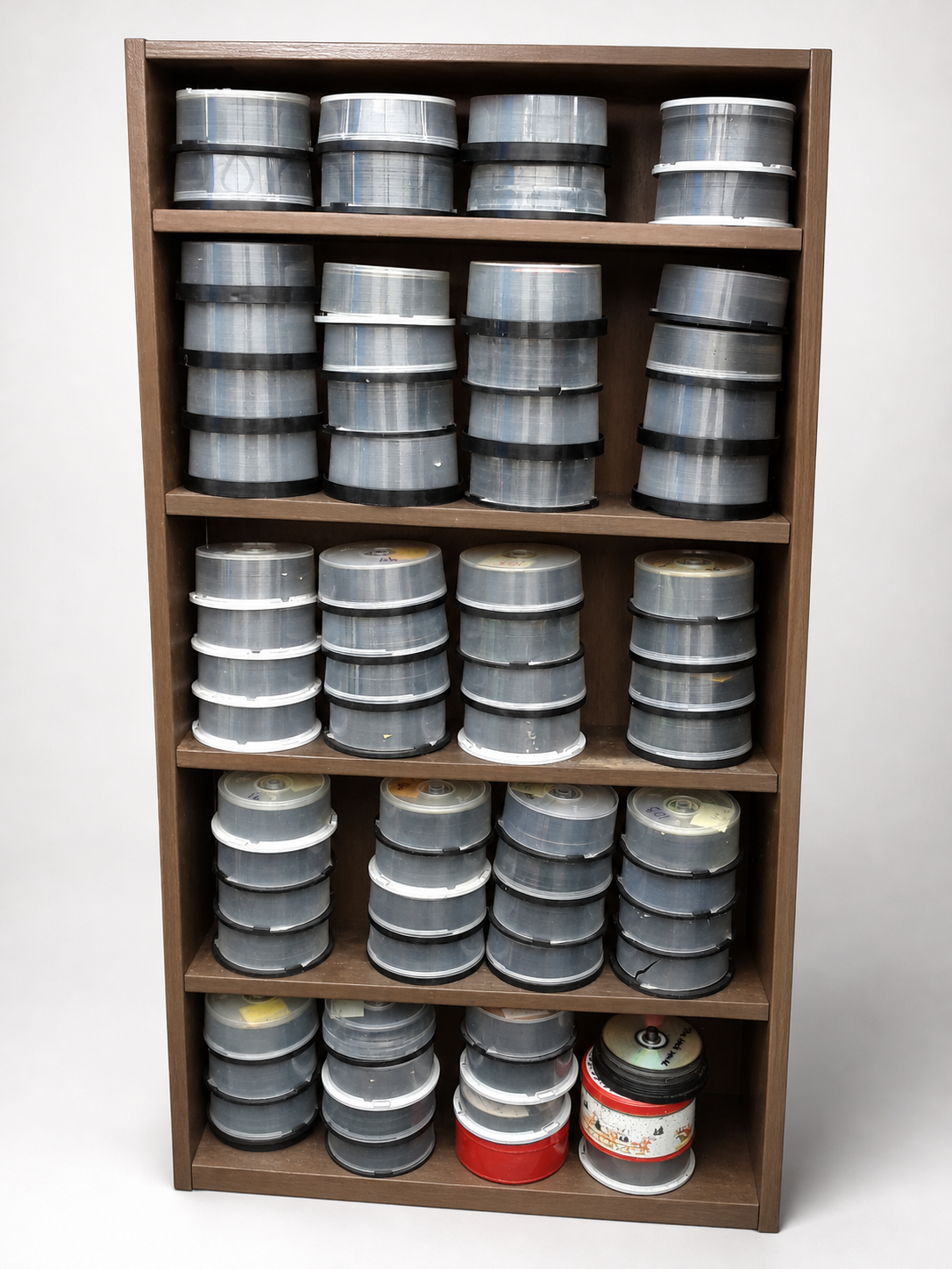 Large Collection of Blank CD/DVD Spindles photo