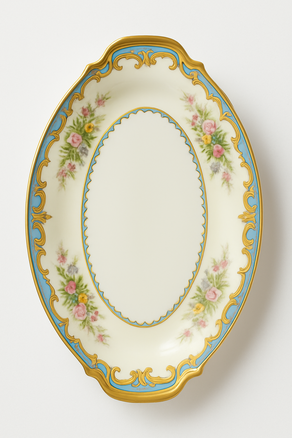 Vintage Porcelain Serving Dish