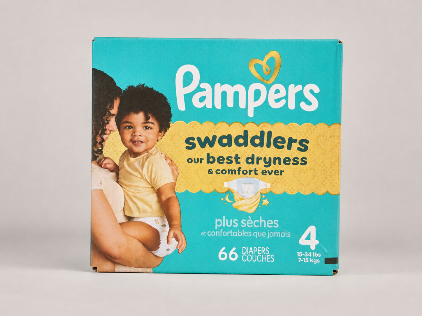 Pampers Swaddlers Diapers Size 4 - 66 Count