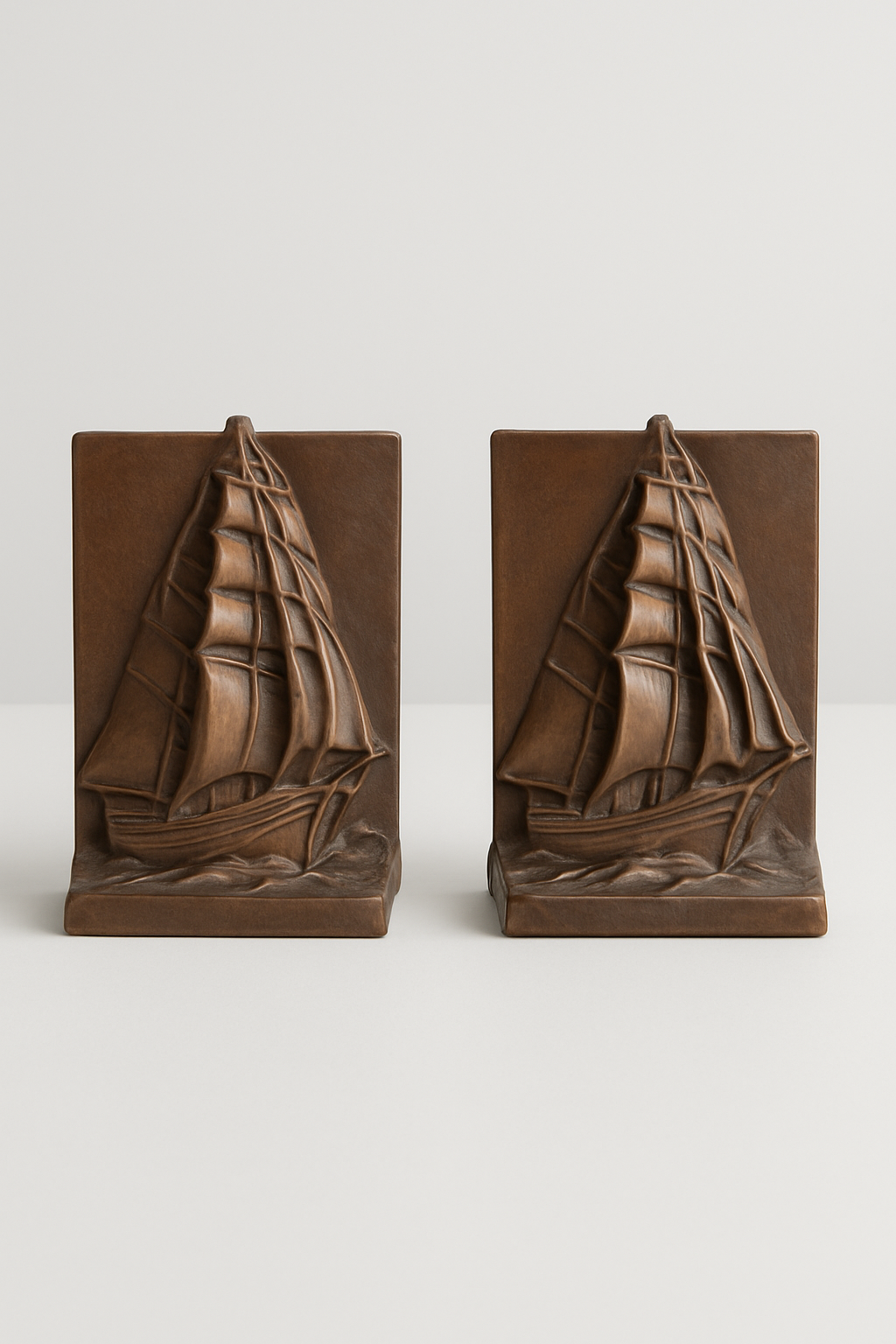 Vintage Nautical Bookends