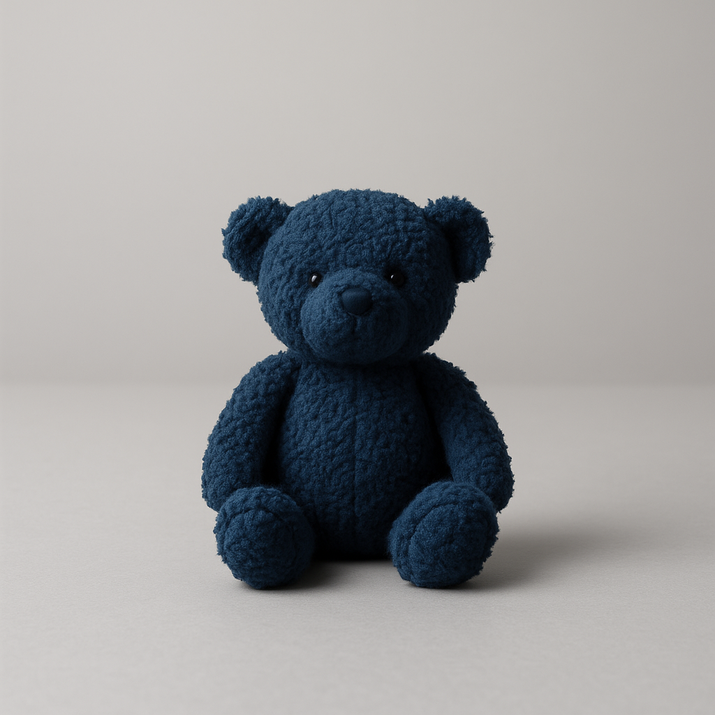 Blue Plush Teddy Bear
