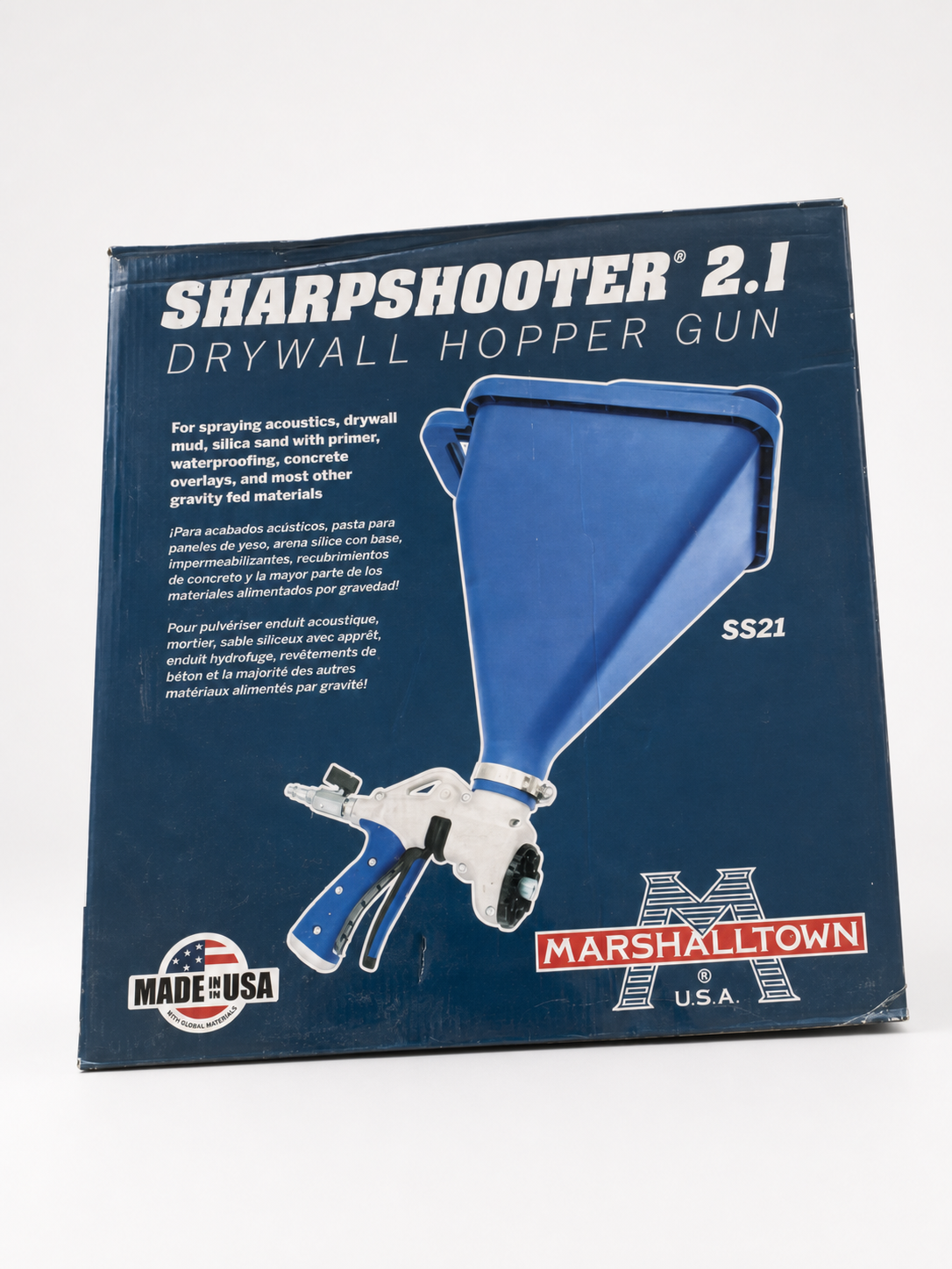Marshalltown Sharpshooter 2.1 Drywall Hopper Gun