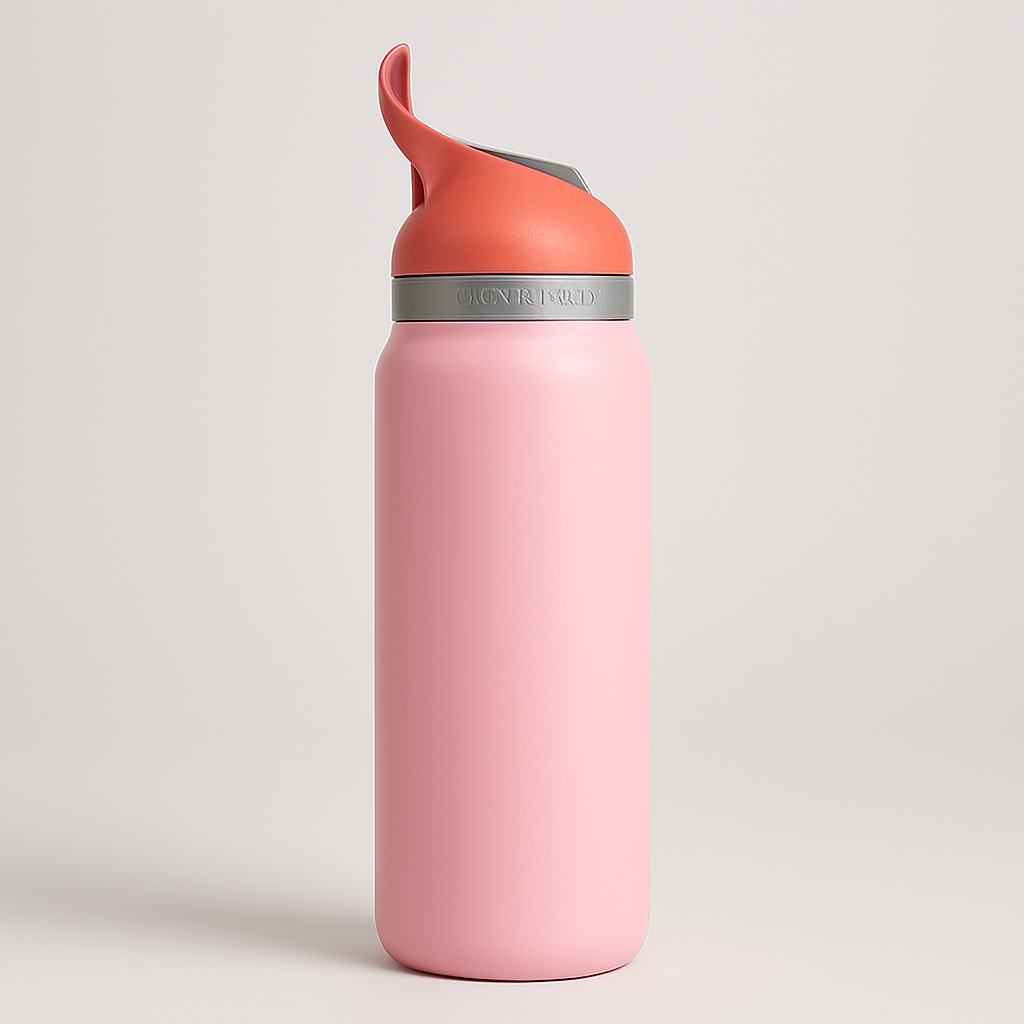 Pink Stainless Steel Water Bottle