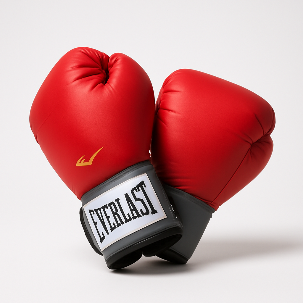 Everlast Red Boxing Gloves