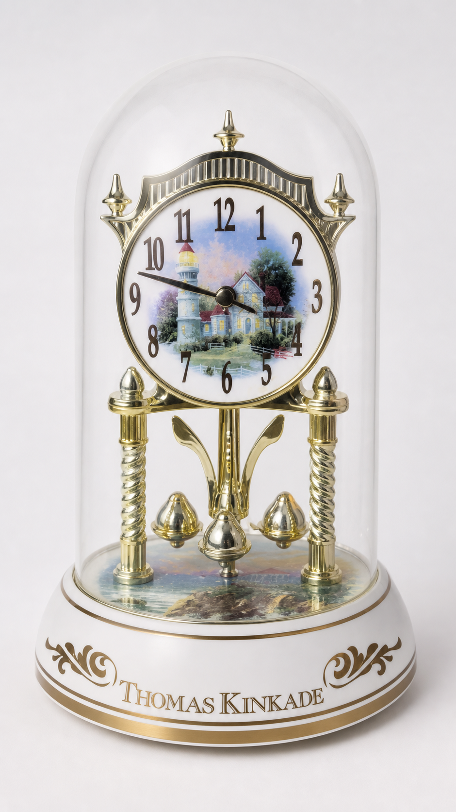 Thomas Kinkade Anniversary Mantel Clock