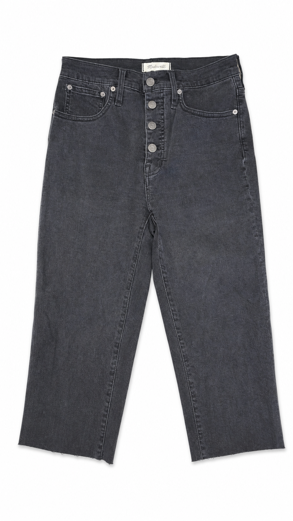 Madewell High-Rise Black Skinny Jeans, size 27