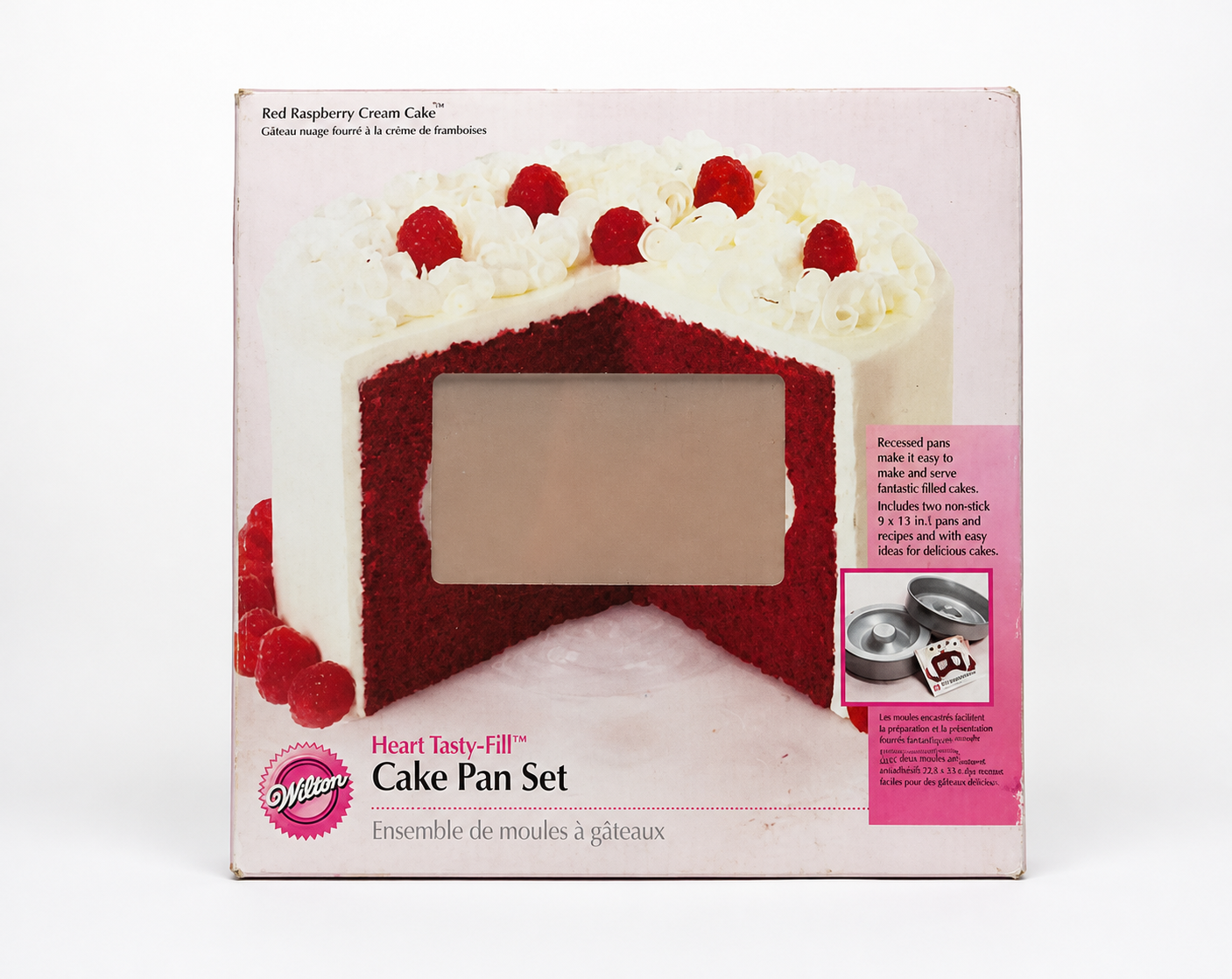 Wilton Heart Tasty-Fill Cake Pan Set photo