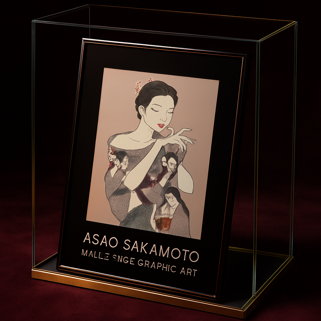 Asao Sakamoto Art Print