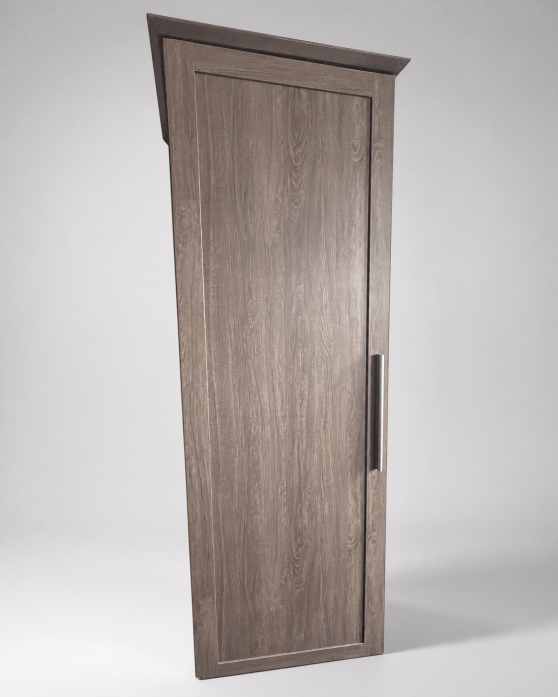 Contemporary Tall Wooden Wardrobe