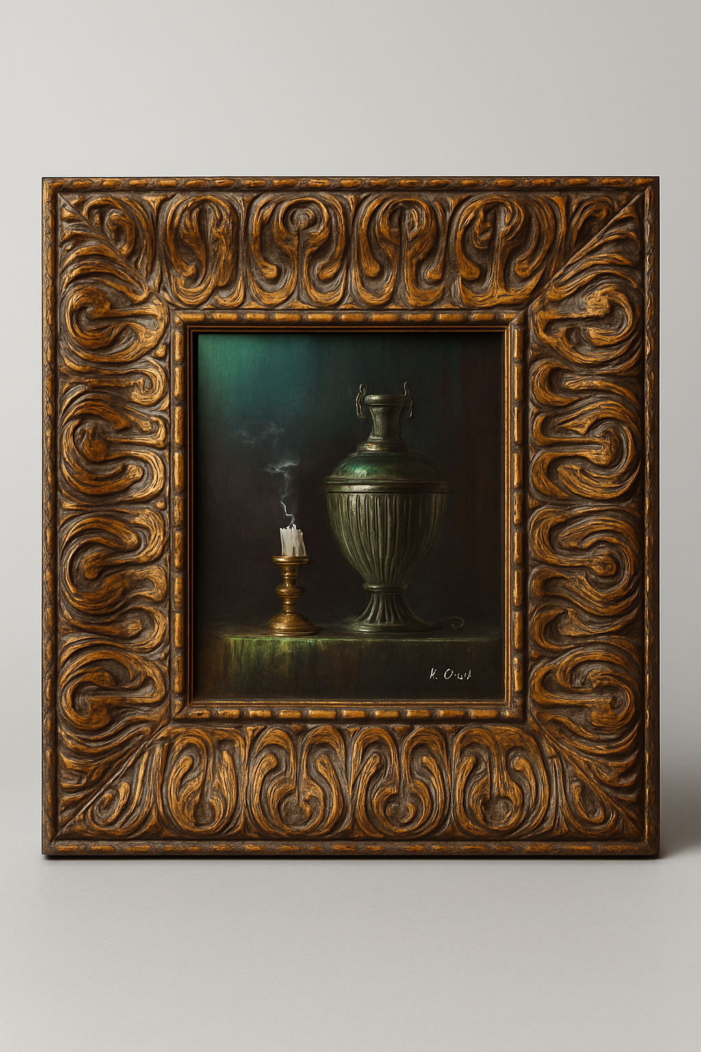 Vintage Framed Still Life Painting