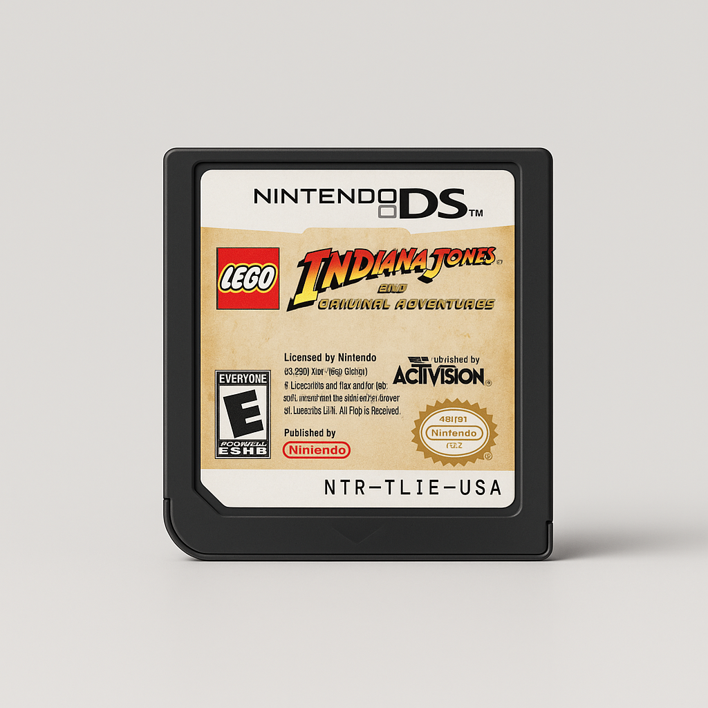 LEGO Indiana Jones: The Original Adventures - Nintendo DS Game Cartridge