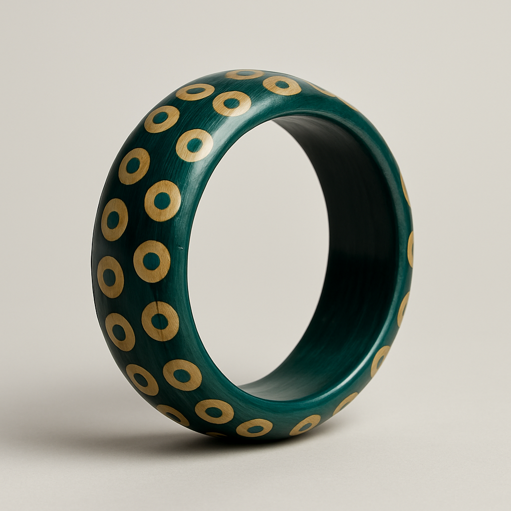 Handcrafted Wooden Bangle Bracelet