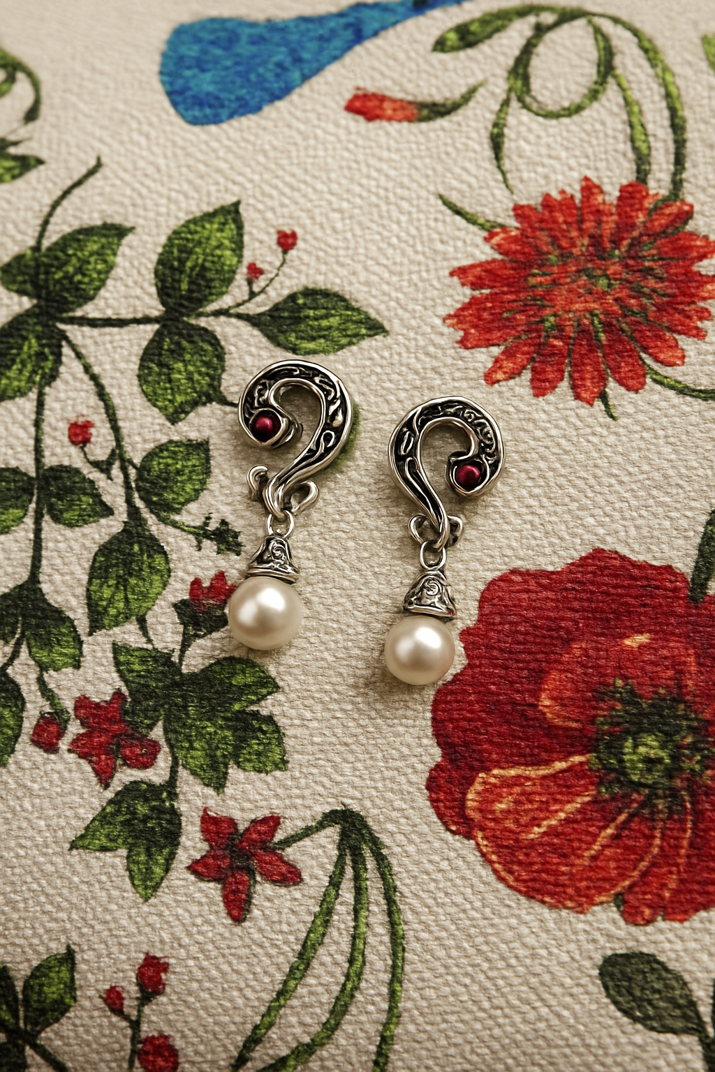 Elegant Pearl Drop Earrings