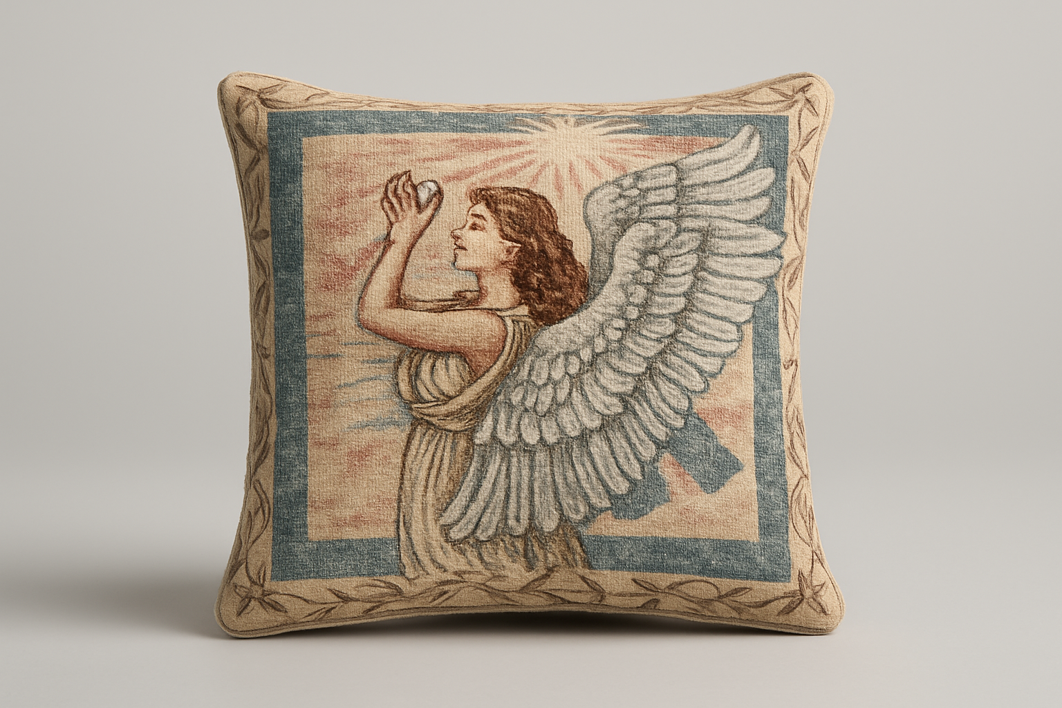 Decorative Angel Tapestry Cushions