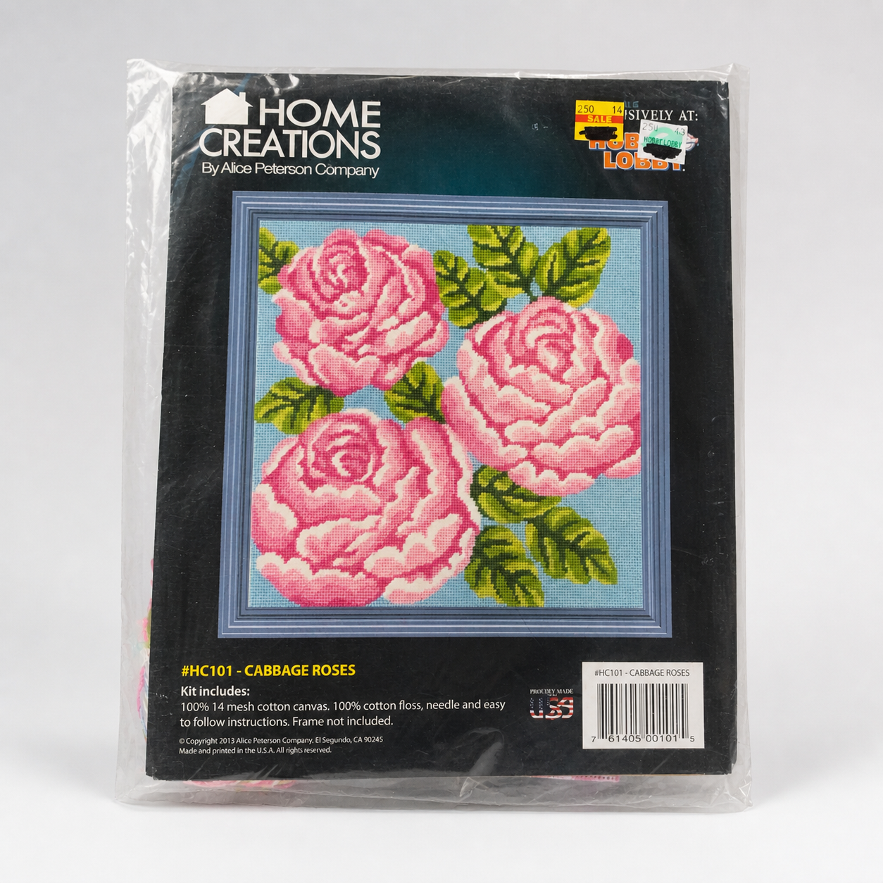 Home Creations Rose Needlepoint Kit