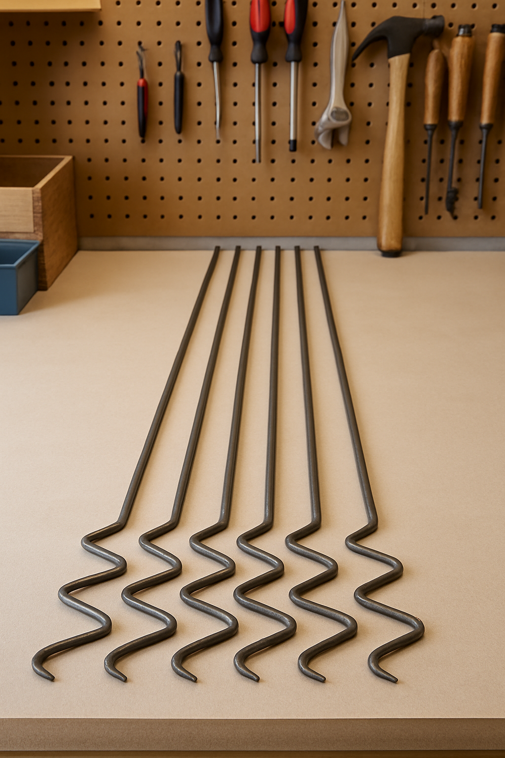 Heavy Duty Spiral Anchor Stakes