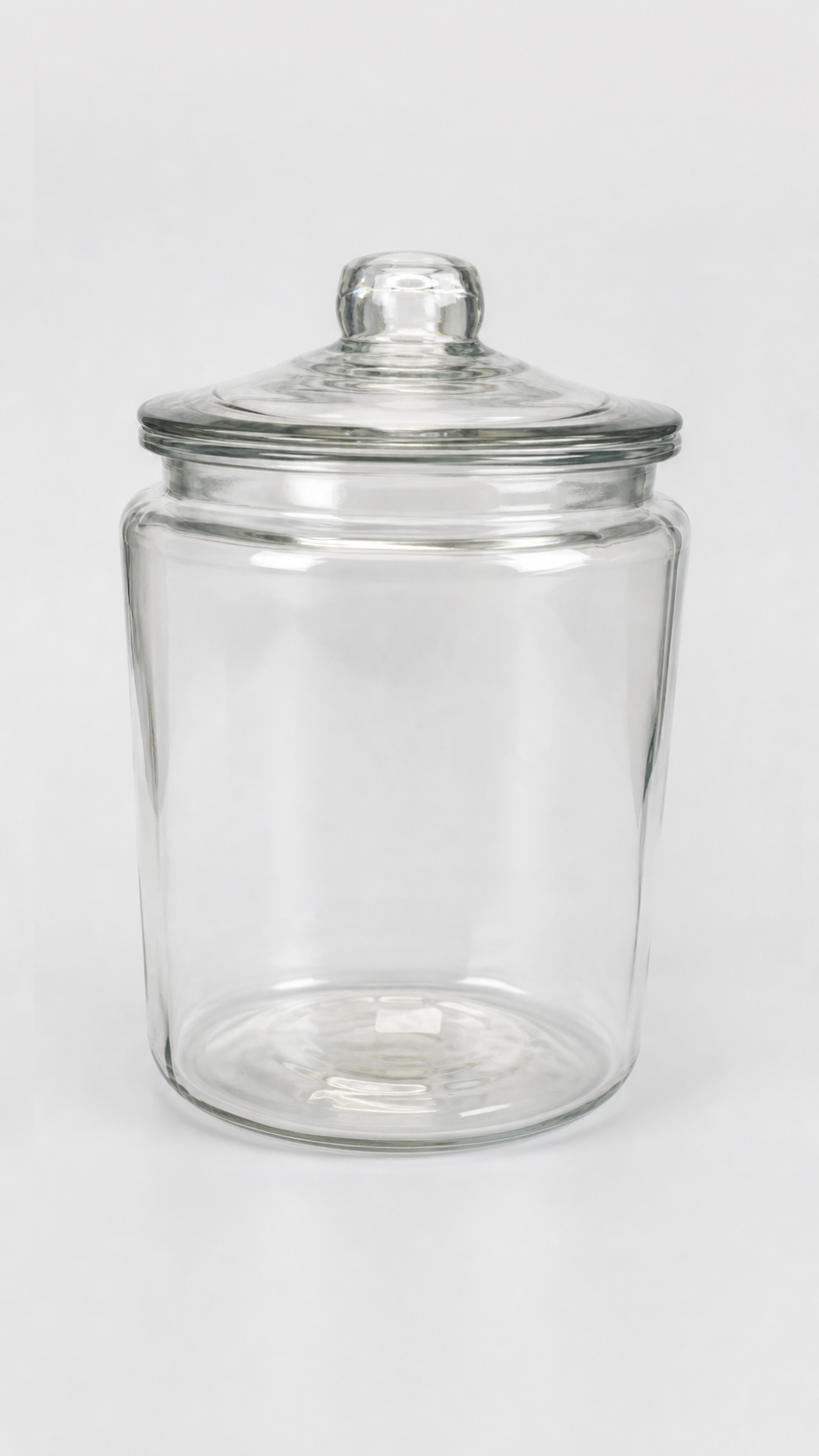 Large Glass Storage Jar with Lid