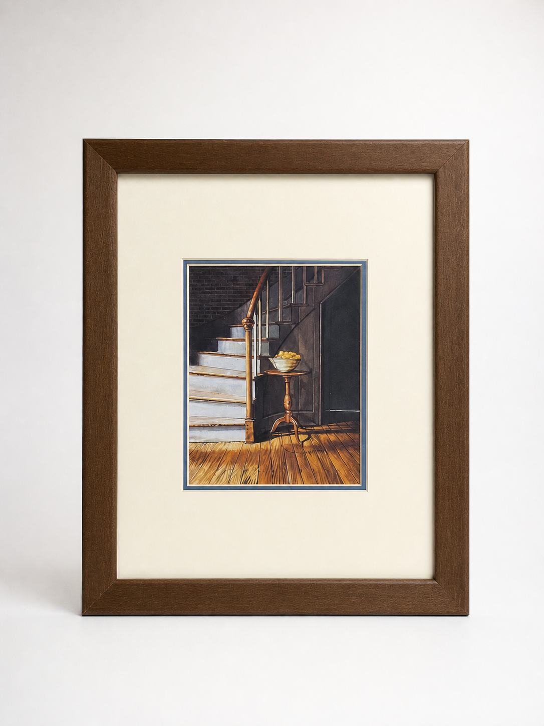 Framed Art Print with Wooden Frame